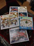 Puzzels kerst, Ophalen