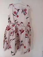 Lichtroze zomerjurk met bloemen en riempje, Kinderen en Baby's, Kinderkleding | Maat 104, C&A, Meisje, Ophalen of Verzenden, Zo goed als nieuw