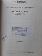 De Dingen.  Metabletische overpeinzingen, Boeken, Filosofie, Ophalen of Verzenden, Gelezen, Metafysica of Natuurfilosofie