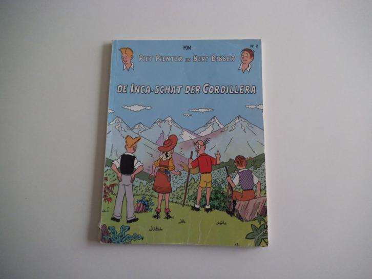 Piet pienter en Bert Bibber 2 De inca-schat der Cordillera, Boeken, Stripverhalen, Gelezen, Eén stripboek, Ophalen of Verzenden