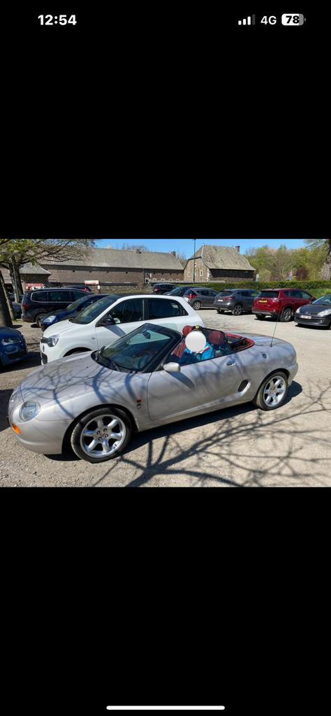 MGF 75 th anniversary, Auto's, MG, Particulier, F, Alarm, Centrale vergrendeling, Lederen bekleding, Lichtmetalen velgen, Benzine