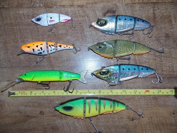 Set pluggen, Watersport en Boten, Hengelsport | Roofvissen, Nieuw, Complete set, Ophalen of Verzenden