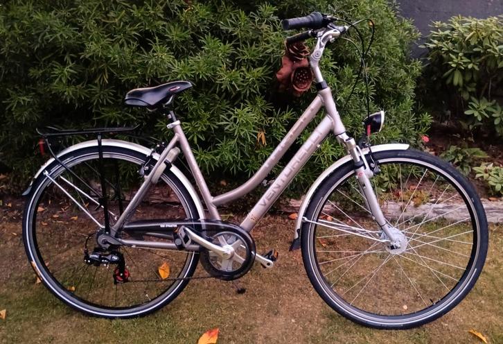 Venturelli made in Belgium aluminium frame..., Fietsen en Brommers, Fietsen | Dames | Damesfietsen, Gebruikt, Versnellingen, Ophalen