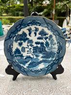 3 dessertbordjes en 3 tassen “blue willow”, Ophalen