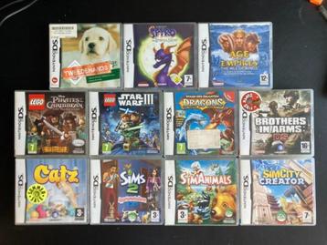 collection de jeux Nintendo DS originaux 