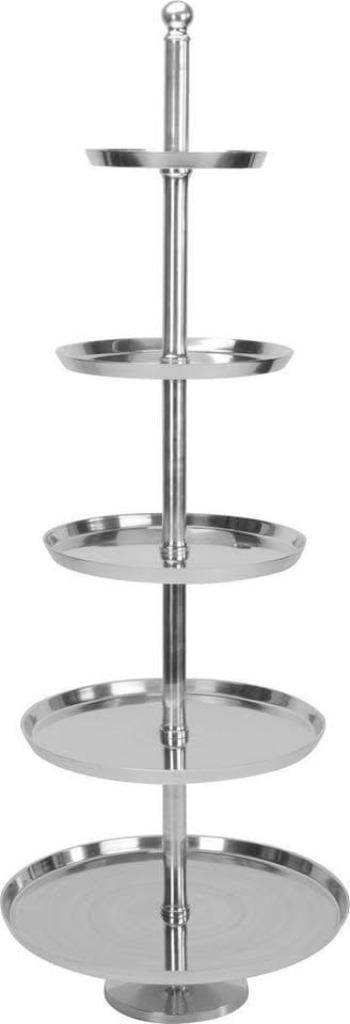 Etagère zilver van kleur beschikbaar voor biedingen