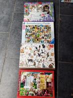 Puzzels van 1000/1500/2000 stukjes, Ophalen, 500 t/m 1500 stukjes, Zo goed als nieuw, Legpuzzel