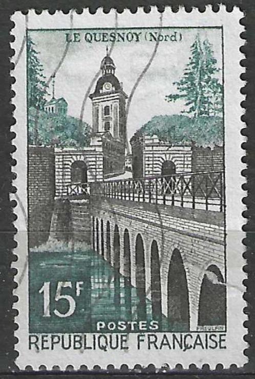 Frankrijk 1957 - Yvert 1106 - Wallen van Vauban - 15 F.    (, Postzegels en Munten, Postzegels | Europa | Frankrijk, Gestempeld