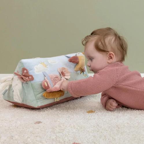 Niet gebruikt: Little Dutch activiteitendriehoek flowers, Kinderen en Baby's, Speelgoed | Babyspeelgoed, Zo goed als nieuw, Ophalen