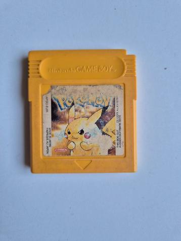 Pokemon yellow nintendo game boy