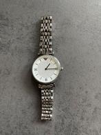 Horloge armani, Verzenden, Zo goed als nieuw, Zilver, Polshorloge