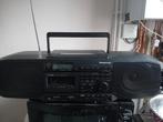 Oude draagbare radio, Ophalen of Verzenden, Gebruikt, Radio, Met cd-speler