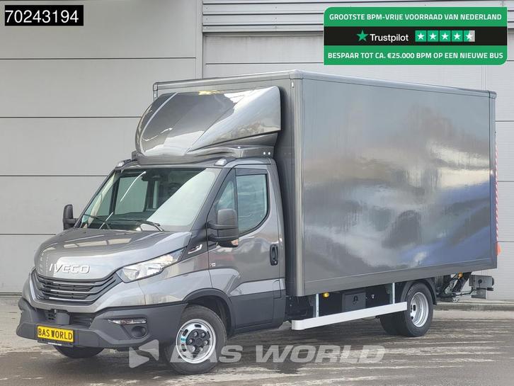 Iveco Daily 35C18 BPM VRIJ! 3.0L Automaat 180PK 1000KG Laadk, Auto's, Bestelwagens en Lichte vracht, Bedrijf, Te koop, Airconditioning
