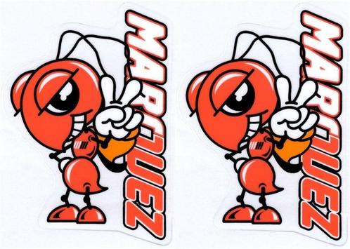 Marc Márquez 93 sticker set #21, Motoren, Accessoires | Stickers, Verzenden