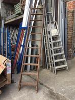 Houten laddertje, Doe-het-zelf en Bouw, Ladders en Trappen, Ophalen