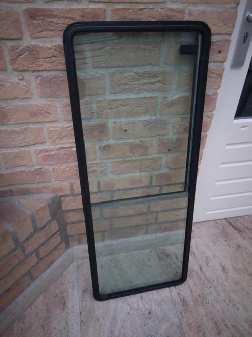 VW T3 Schuifruit Getint Glas 105x43cm.Bluestar Zwarte Rand R, Auto-onderdelen, Ruiten en Toebehoren, Volkswagen, Ophalen of Verzenden