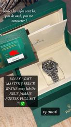 Rolex GMT-Master II “Bruce Wayne” 2025 Jubilee, Bijoux, Sacs & Beauté, Montres | Hommes, Enlèvement ou Envoi, Comme neuf, Rolex