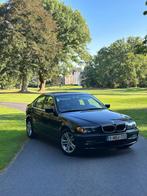 BMW E46 320I Uniek Exemplaar, Auto's, 4 deurs, Achterwielaandrijving, Zwart, Zwart
