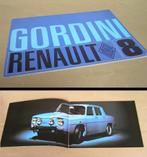 Catalogue publicitaire R8 Gordini 1970, Auto's, Ophalen of Verzenden, Zo goed als nieuw