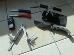 Multitool Leatherman en messen, Ophalen, Zo goed als nieuw