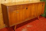 Design Dressoir kast Ladenkast Scandinavisch Retro meubel, Ophalen, Gebruikt, 150 tot 200 cm, Kersenhout