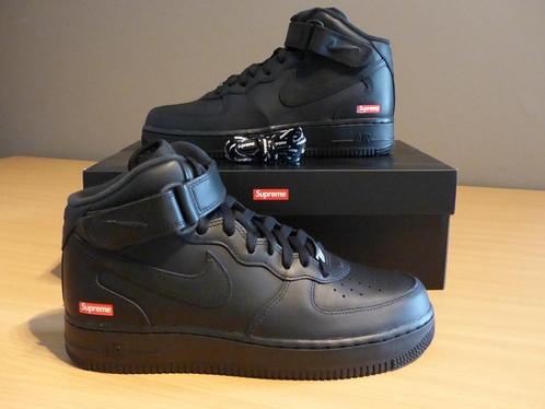 Nike Air Force One LOW Supreme -Maat :41, Kleding | Heren, Schoenen, Nieuw, Sneakers, Zwart, Ophalen of Verzenden