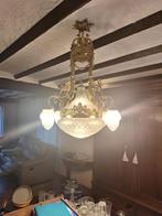 Prachtige antieke luster – met geslepen glas, Ophalen