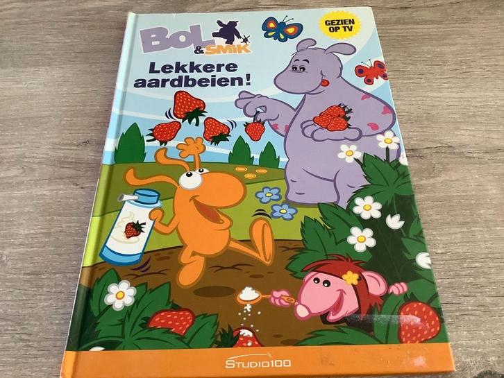Livre de lecture Studio 100 Bol & Smik : Yummy Strawberries, Livres, Livres pour enfants | 4 ans et plus, Comme neuf, Non-fiction
