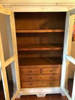 meuble de rangement bois cérusé blanc, Enlèvement, Utilisé