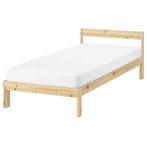 Prachtig nieuw natuurlijk massief grenen bed 90 cm/200 cm, Ophalen, Zo goed als nieuw