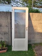Porte intérieure avec vitre 71x194cm bon état Couleur crème, Comme neuf, Moins de 200 cm, Verre, Moins de 80 cm