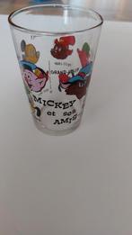 Verre vintage Mickey et ses amis, Ophalen of Verzenden, Zo goed als nieuw
