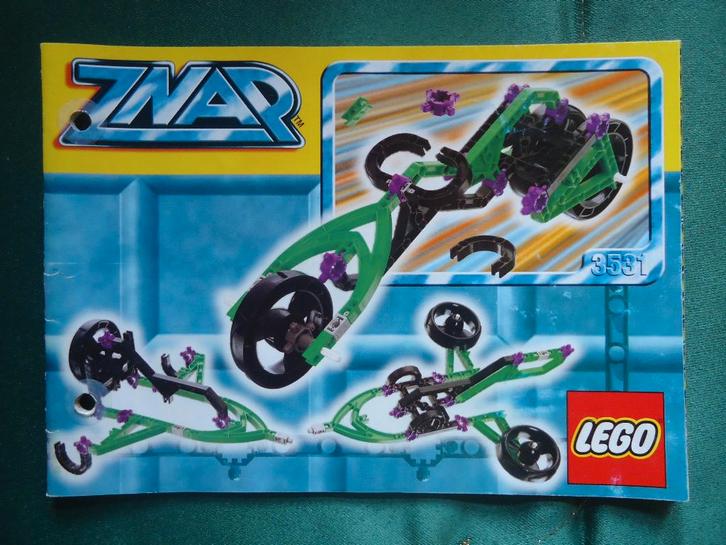 Lego Znap Jet-Car (3501) + Polybag (3510) + Tri-Bike (3531), Kinderen en Baby's, Speelgoed | Duplo en Lego, Gebruikt, Lego, Complete set