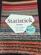 Statistiek 12e editie - James T. McClave, Ophalen, Zo goed als nieuw, Overige onderwerpen, James T. McClave
