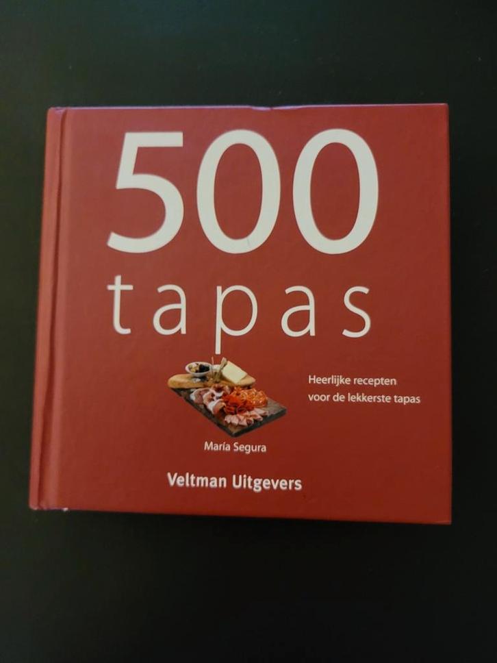 Maria Segura - 500 Tapas, Boeken, Kookboeken, Zo goed als nieuw, Spanje, Ophalen of Verzenden