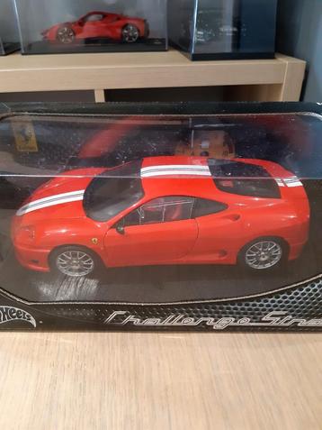 Ferrari 360 Stradale 1/18 Hotwheels  beschikbaar voor biedingen