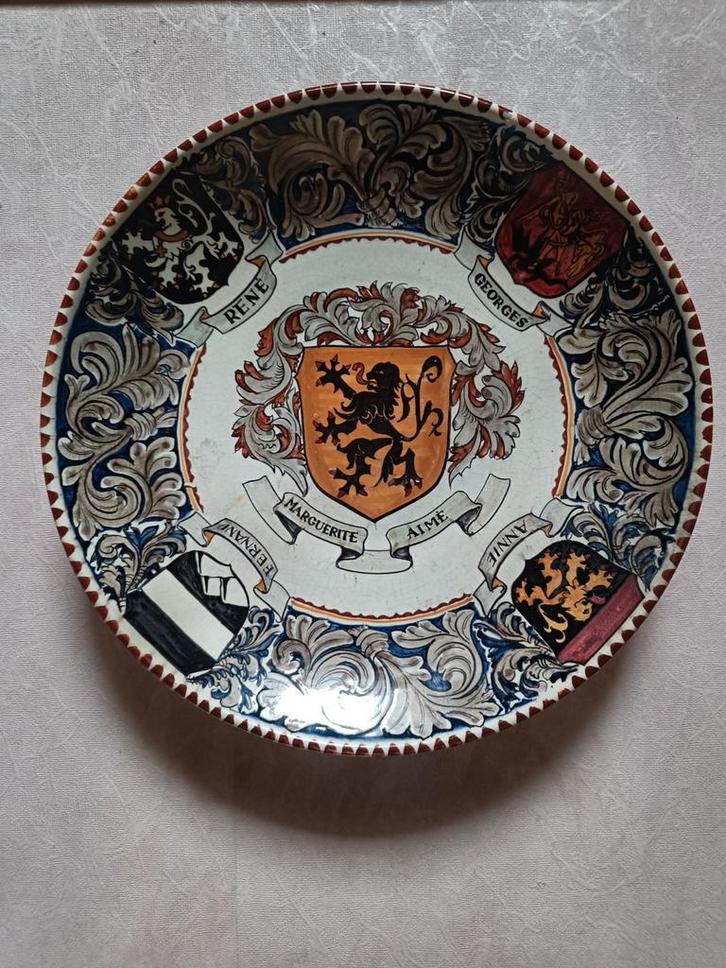 Sierbord Perignem, Antiek en Kunst, Antiek | Keramiek en Aardewerk, Ophalen of Verzenden