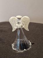 Glazen engel beeldje van transparant glas, Antiek en Kunst, Ophalen of Verzenden