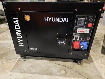 Hyundai diesel generator HDG 96 beschikbaar voor biedingen