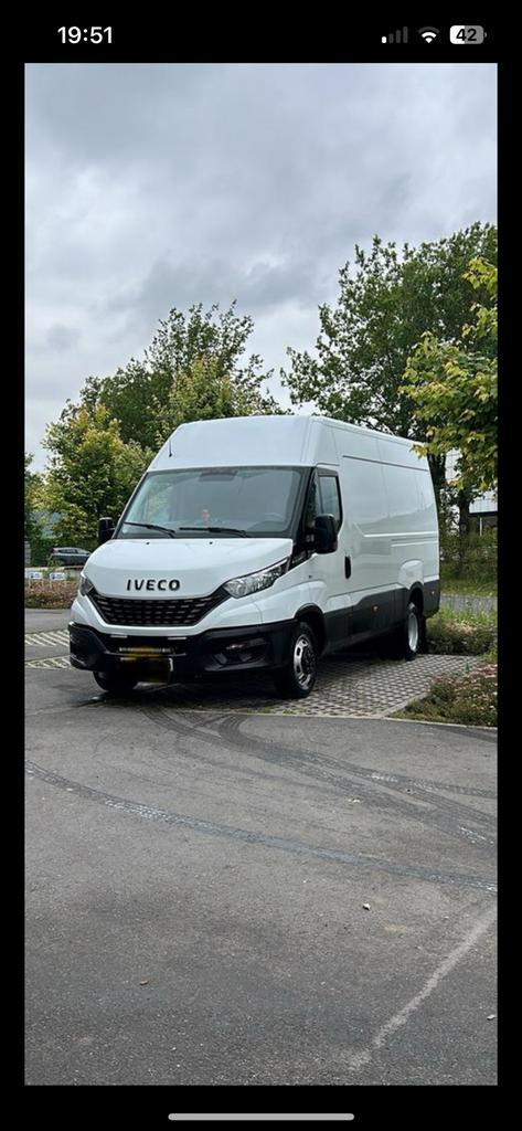 Iveco daily 35C180 euro 6, Auto's, Bestelwagens en Lichte vracht, Particulier, Iveco, Euro 6, Automaat, Ophalen