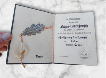 Duitse WO2 sportprijsboekje 1940 beschikbaar voor biedingen