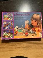 Vintage speelgoed Schmid, Play Puzzle *In de dierentuin*, Ophalen of Verzenden
