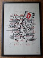 Duvel zeefdruk, Ophalen