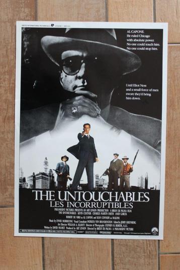 filmaffiche The Untouchables 1987 Brian De Palma filmposter beschikbaar voor biedingen