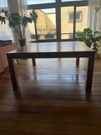 Eettafel, Huis en Inrichting, Tafels | Eettafels, Ophalen, Gebruikt, Teakhout, Vijf personen of meer