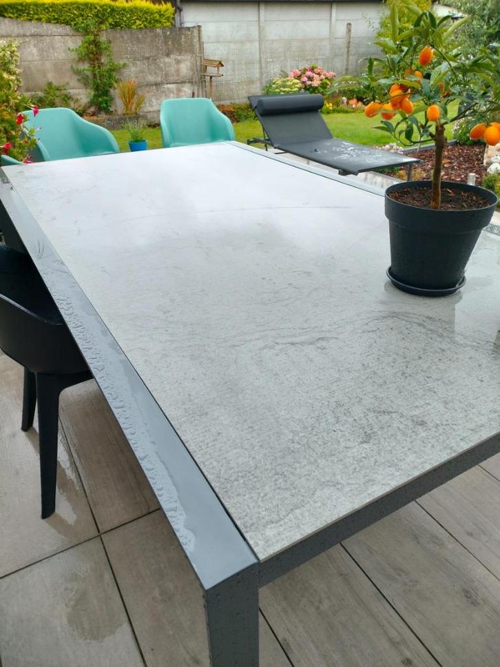 Koopje:Tuintafel Royal Garden 10 pers alu, Tuin en Terras, Tuinsets en Loungesets, Hout, Ophalen
