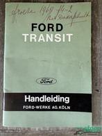 Ford Transit Handleiding Instructie Boekje 4e Editie 1967, Enlèvement ou Envoi