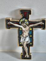 Geemailleerd huiskruisje, Antiek en Kunst, Ophalen of Verzenden