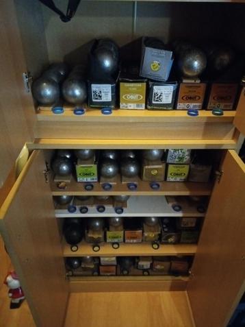 boules de petanque différentes marques, poids et diamètres beschikbaar voor biedingen