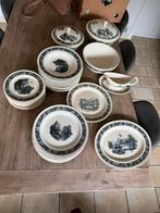 Boch La Louvière servieszwart/grijs landschap 12 personen, Enlèvement